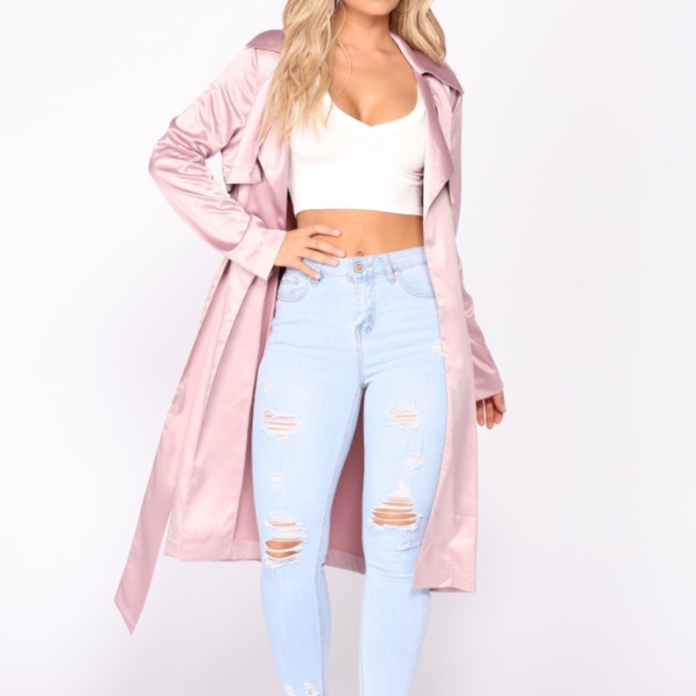 Fashion Nova “That New New Satin Jacket”